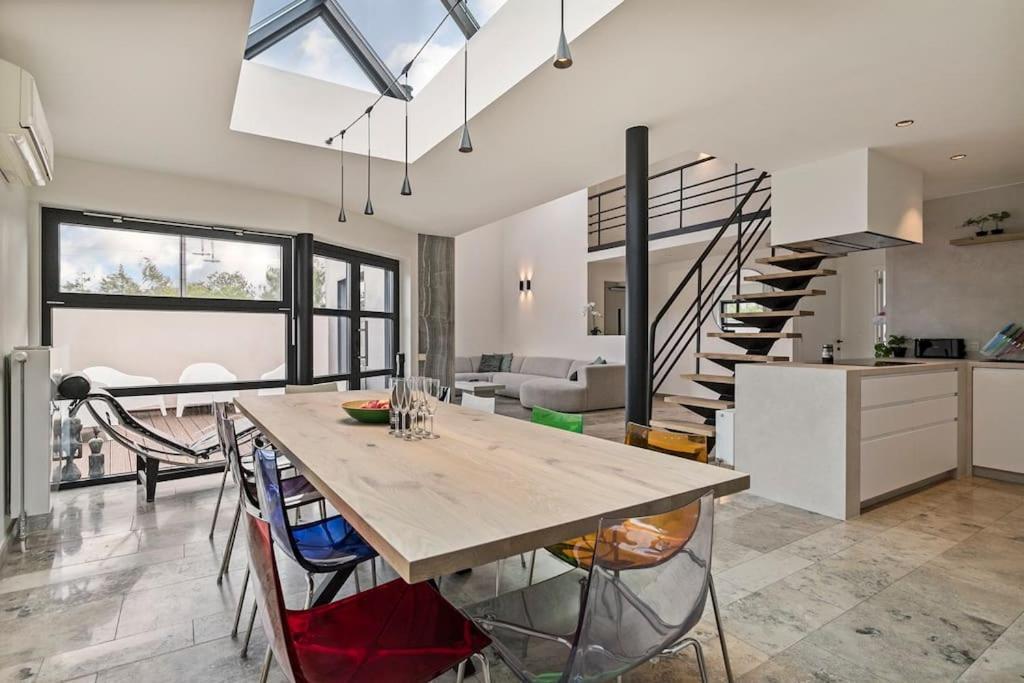 Schitterende Loft Met Jacuzzi En Sauna In Μεσελέν Εξωτερικό φωτογραφία